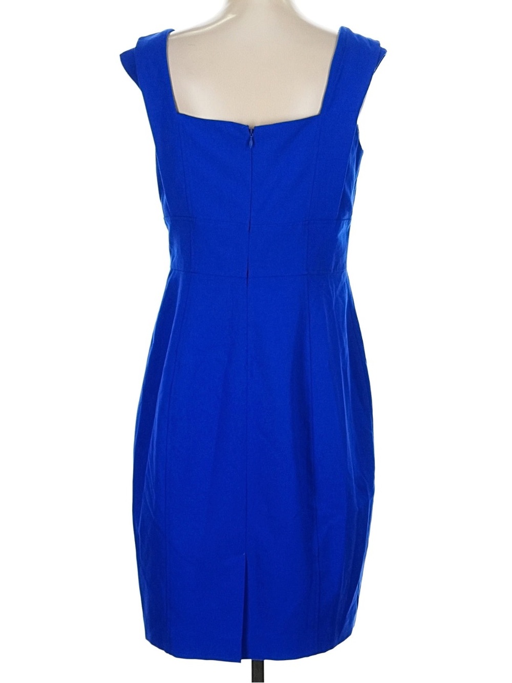 Calvin Klein  Sheath Dress Bow Neck Cap Sleeve Sheath Career Size 8 - Picture 2 of 2